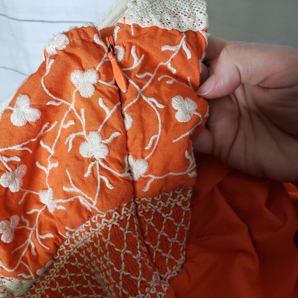 Anthro Moulinette Soeurs Aniko Lace Dress 0 - Picture 8 of 8